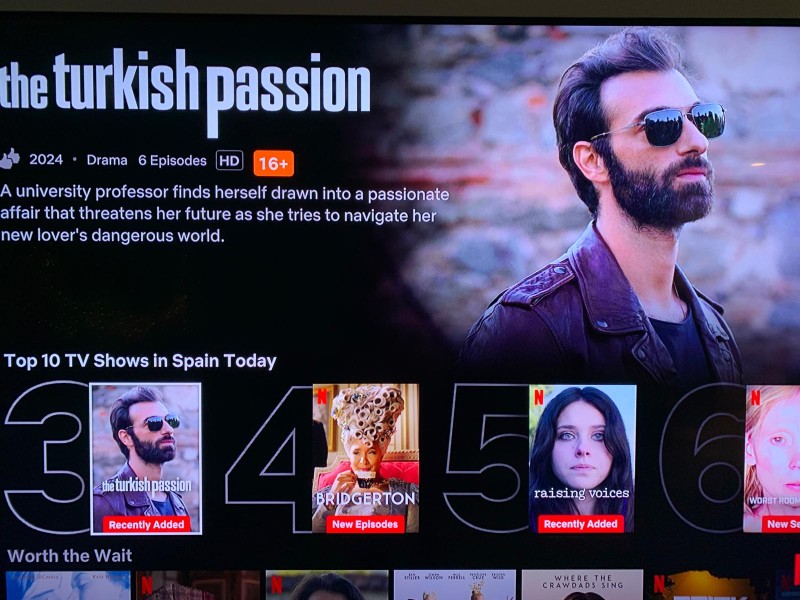 ilker kaleli netflix ispanya da ucuncu sirada